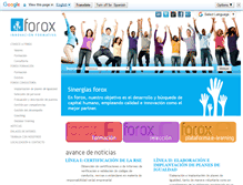 Tablet Screenshot of foroxinnovacion.com